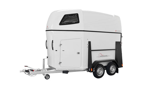 Anssems PKW Anhänger Pferdeanhänger PTH Excelente 2000 kg,Ladefläche 3,31 x 1,66 m, Farbe Weiß