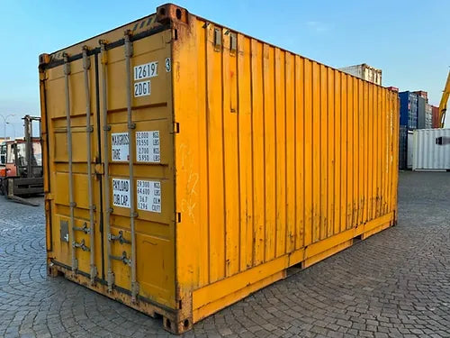 Gebrauchter 20 Fuß High Cube Pallet Wide (PW) Seecontainer