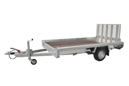 Hulco PKW Anhänger Maschinentransporter TERRAX Basic 1800 kg, Ladefläche 2,94 x 1,50 m