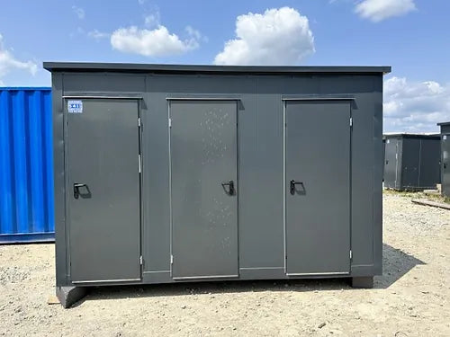Sanitärcontainer mit 3 Kabinen