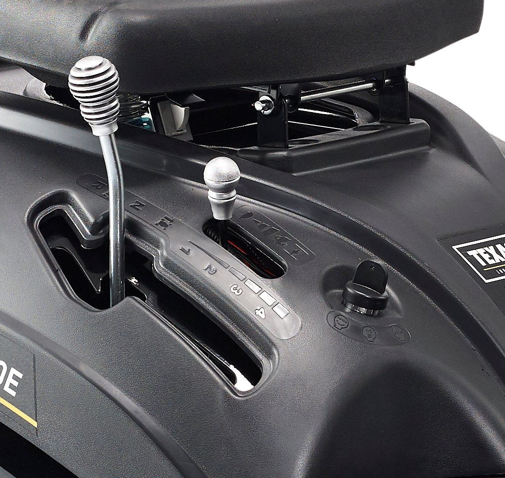 Texas Rider 6110E Black Series – Aufsitzmäher mit Fangkorb (Modell 2025)