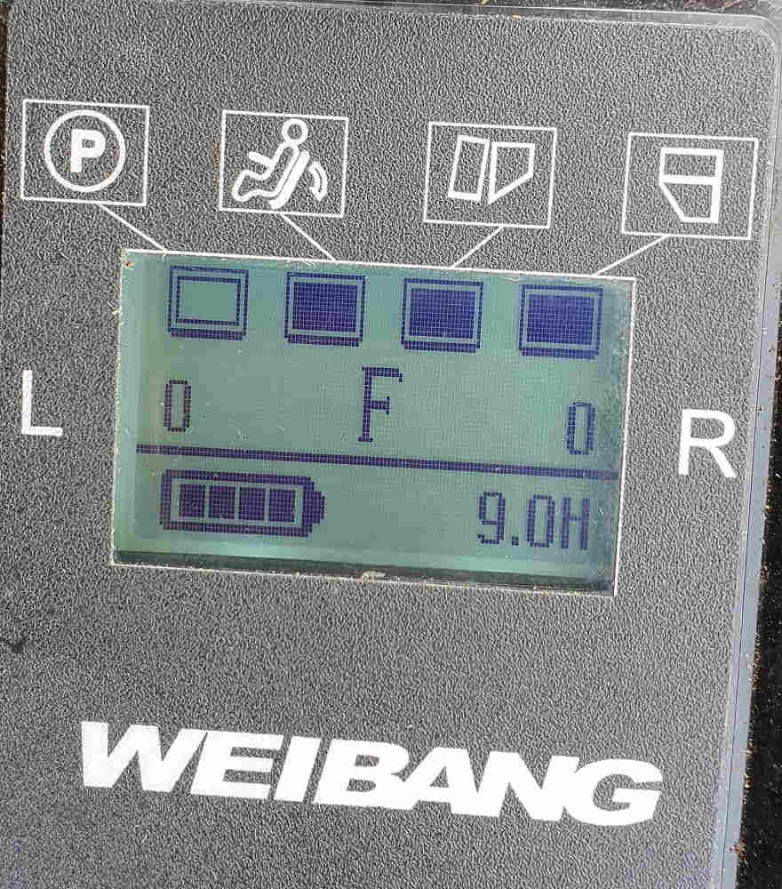 Weibang Akku-Rasentraktor WB 81 EC – Modell 2025